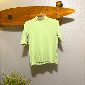 Swedish Lime Turtleneck